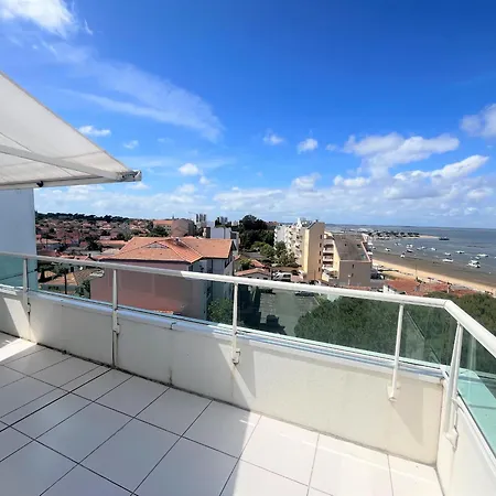 Dernier Etage Avec Terrasse Et Parking A - Fr-1-474-287 * Arcachon